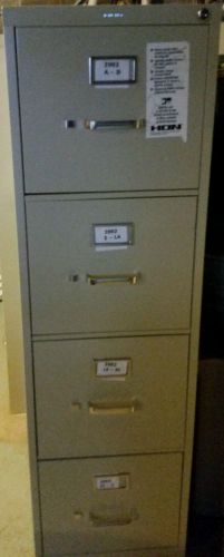 HON Vertical File Cabinet