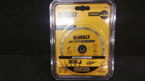Dewalt XP Diamond Wet/Dry Continuous Rim 4&#034; Circular Saw Blade DW4729