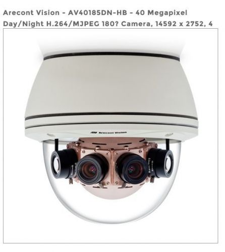 Arecont vision - av40185dn-hb - 40 megapixel day/night h.264/mjpeg 180 camera for sale