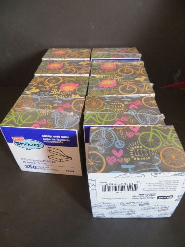 7300 Staples stickies 18 packs of 350 sticky notes [9]bicycle [9] graffiti