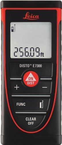 Leica geosystems leica disto e7300 295ft laser distance measurer, red/black for sale