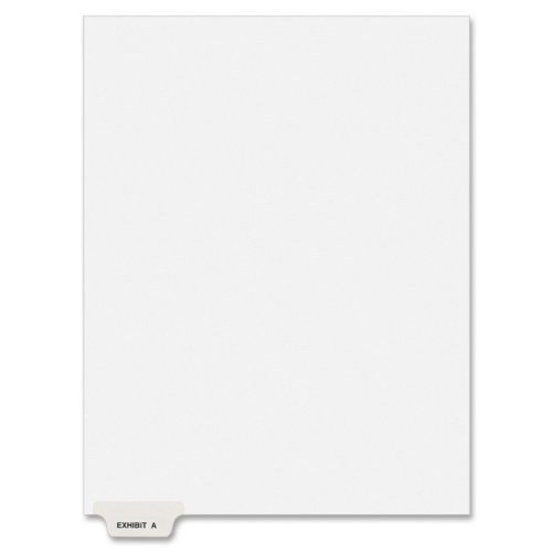 Avery Individual Legal Dividers Letter Size Exhibit A Pack of 25 (11940)