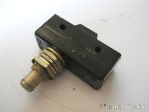 New Unused Honeywell MicroSwitch Plunger Limit Switch, BA-2RQ1-A2