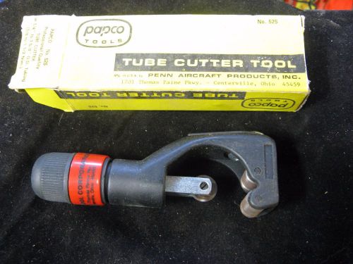 PAPCO No. 525 Professional Quality Tube Cutter 1/4&#034; to 1-5/8&#034; O.D. Tubing