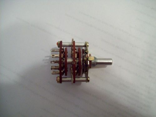 Rotary Switch, 4 Pole 3 Position 2 Wafers, 900-7614