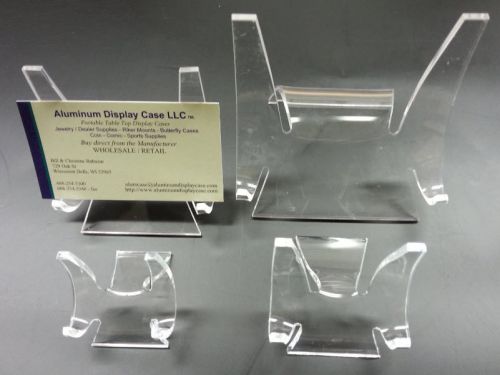 Acrylic Display Stands fits items 5&#034; - 8 1/2&#034; (pkg of 12) 460503