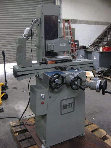 1986 mitsui hi-tek 6&#034; x 12&#034; conventional surface grinder w/ fine feed options for sale