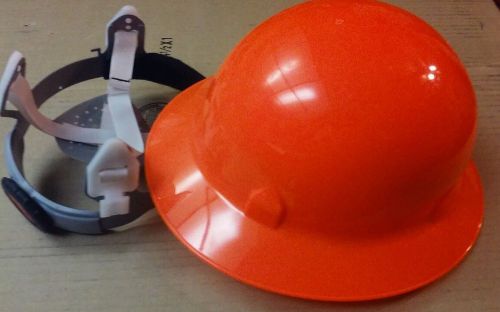 Jackson hard hat orange blockhead high density polyethylene # 20738 for sale