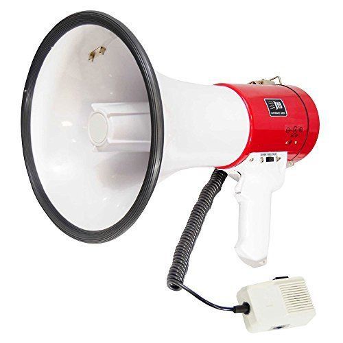 NEW Pyle-Pro PMP58U Professional Dynamic 50 Watts Megaphone with USB Function