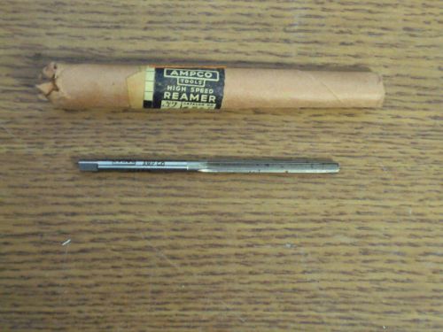 New greenfield tool &amp; die gtd 11/64&#034; hand reamer 6 flutes hss amp co for sale