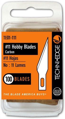 Techni Edge #11 Hobby Blades - 100 Pack