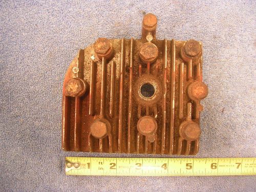 Vintage briggs &amp; stratton motor engine - aluminum cylinder head &amp; bolts ~ 3hp for sale