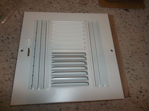 Accord ABSWWH488 Sidewall/Ceiling Register with 4-Way Design, 8-Inch x Opening