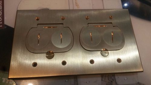 Brass Outlets / Floor Box Cover Plate - RCFB-2