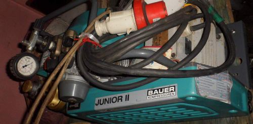 Breathing air Compressor Bauer JONIOUR JII E 2004,AVAILABLE QUANTITY:3