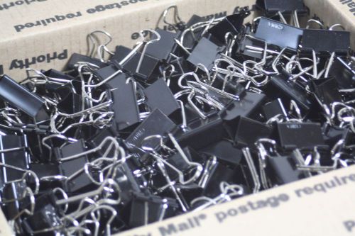 420 Medium Binder Clips - 8 pounds of binder clips in a USPS Medium FR Box.