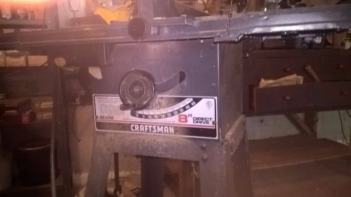 Power tools Craftmen Table Saw, Band Saw and Drill press