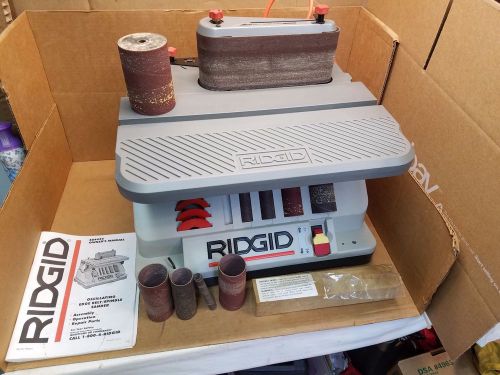 Ridgid 5 amp oscillating edge/belt spindle sander eb4424 for sale
