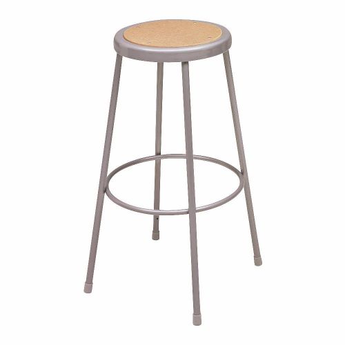 Round Stool with 24&#034; Seat Height Range and 250 lb. capacity(GR0080-2W159-WH08)