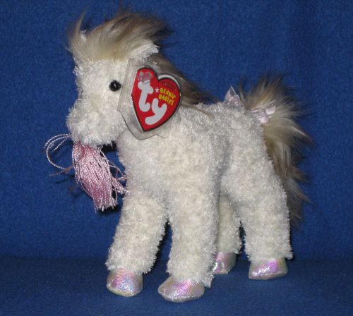 TY WHIFFLES the HORSE BEANIE BABY - MINT with MINT TAGS