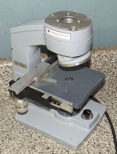 AMERICAN OPTICAL AO  ONE FIFTY (150) MICROSCOPE BASE &amp; STAGE
