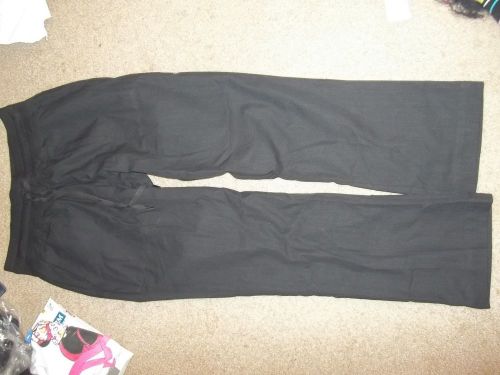 Chef Works PW004 Women&#039;s Comfi Pants size Large L black bottoms