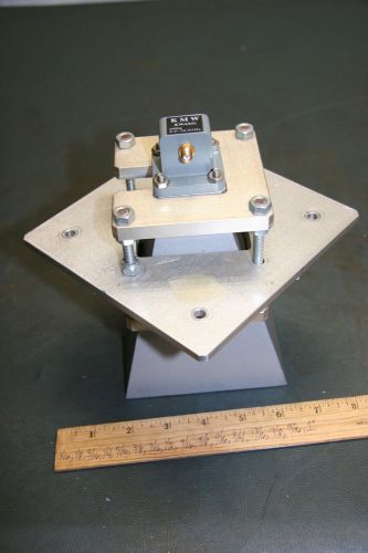Cmt waveguide gain horn antenna w/ connector 8.2-12.5 ghz kmw kwas90 (tx90-1a) for sale