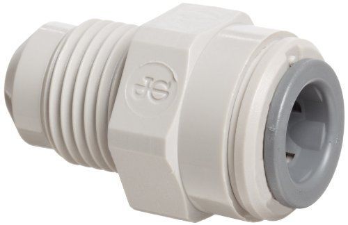 John guest acetal copolymer tube fitting, straight adaptor, 3/8&#034; tube od x 1/4&#034; for sale