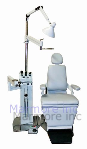 Optometry Optician Chair and Stand Woodlyn New upholstery