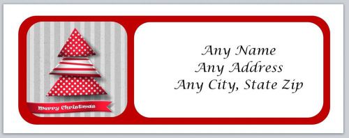 30 Personalized Address Labels Christmas Buy 3 get 1 free (ac440)