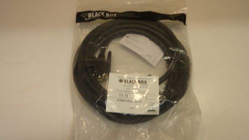 DD8: Black Box EVNDV102-0015 DVI Cable DVI-D Male To DVI-D Male 15&#039; New