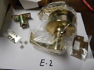 PDQ Locks # SV-126-LV  Passage Set  Polished Brass Unit #9