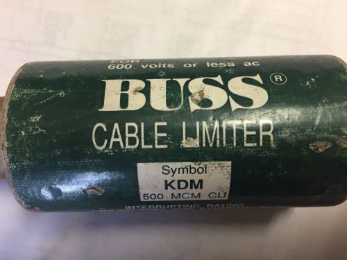 Bussman kdm cable limiter fuse 500mcm for sale