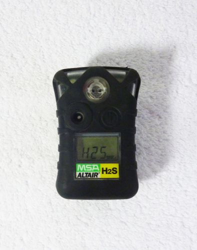 MSA Altair H2S Gas Monitor Meter Detector
