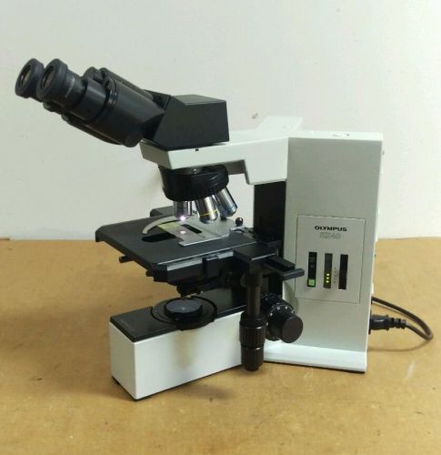 Olympus microscope bx40 with fixed head for sale