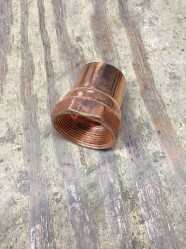 1-1/2&#034; wrot copper sweat female adapter for sale