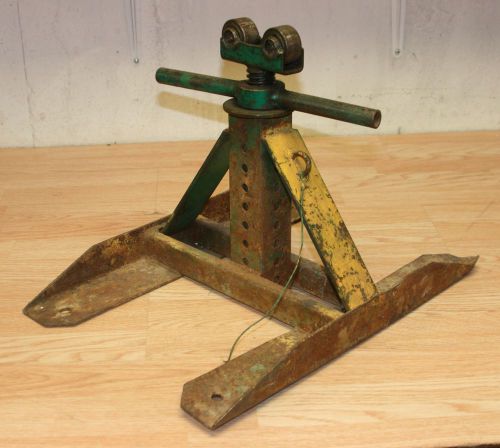 Greenlee 687 13&#034; - 28&#034; adjustable reel stand - works great!  needs pin for sale