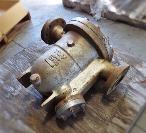 TLV 3&#034; FLANGED FREE FLOAT STEAM TRAP JH8SN-40