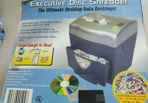Executive Desktop Disc Shredder and More