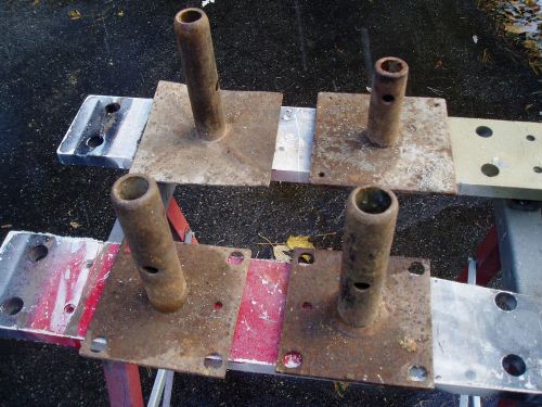Scaffolding base plates for 1 3/8&#034; i.d. for sale