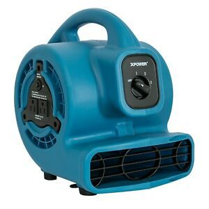 XPOWER P-80A Multi-Purpose Mini Mighty Air Mover, Utility Fan, Dryer, Blower wit