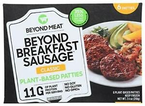 Beyond Meat Beyond Breakfast Sausage Patties Classic 7.4 Oz