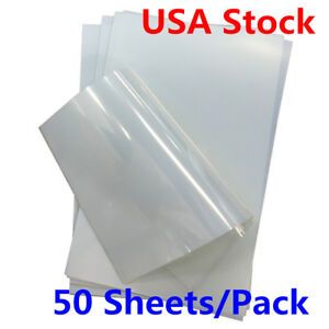 CALCA 11&#034; x 17&#034; Premium Waterproof Inkjet Milky Transparency Film 50 Sheets