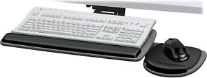 Fellowes 93841 Adjustable Standard Keyboard Platform, 20-1/4w x 11-1/8d, 4.5&#034; x