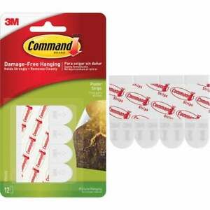 3M Command Poster Strip 17024ES-12PK Pack of 36