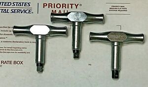3 SEEKONK T-HANDLE TORQUE WRENCHES BT-2L 65 IN.LB. 3/8&#034; DRIVE