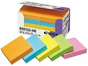 Sticky notes Strong adhesive notebook Neon Color 50 x 50 mm 90 sheet 50 x 50 mm