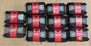 LOT OF 11UNITS- UNTESTED- FOR PARTS- MILWAUKEE M12 2590-20 12V Radio