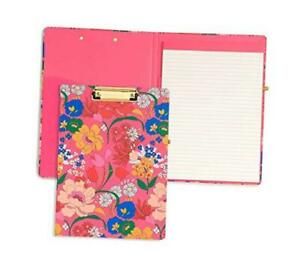 Get It Together Hardcover Clipboard Folio with Removable Superbloom (Pink)