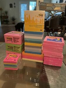 Large Lot of Post It Notes New Sticky Notes